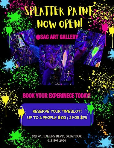 Splatter Paint Sessions!