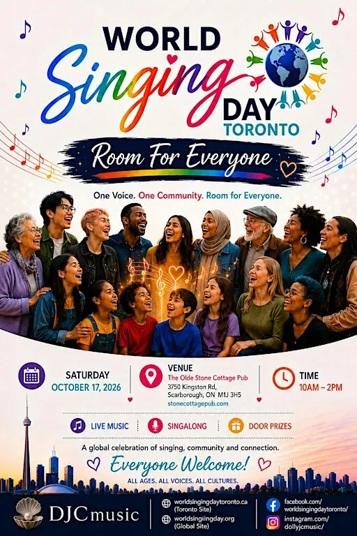 WORLD SINGING DAY TORONTO