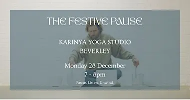 The Festive Pause: A Sound Bath Between Christmas & New Year