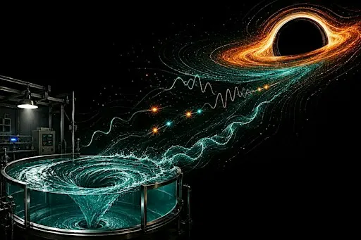 Public Lecture in Physics: Black Holes in the Sky and in the Laboratory