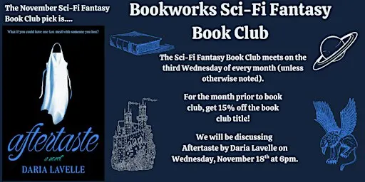 November Sci-Fi Fantasy Book Club