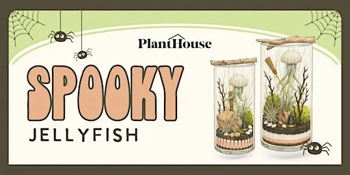 Spooky Jellyfish Terrarium Workshop