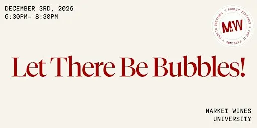 Let There Be Bubbles