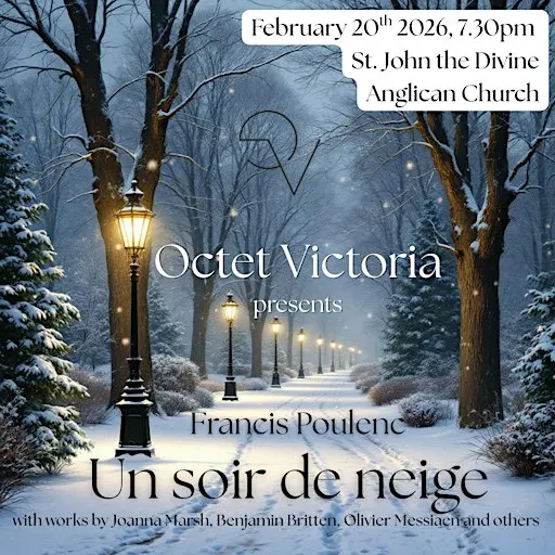 Octet Victoria concert: Un soir de neige - February 20th 2027