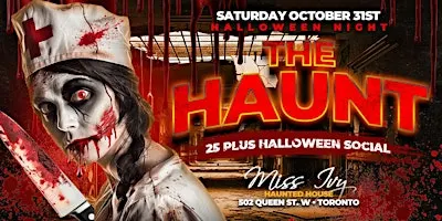 THE HAUNT HALLOWEEN SOCIAL 25+