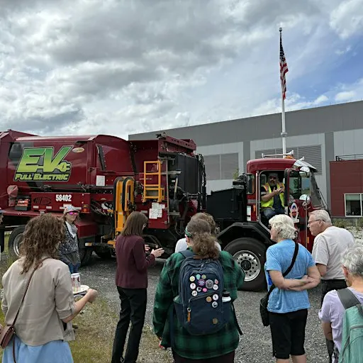 Anchorage Regional Landfill tours with Kelli Toth of SWS