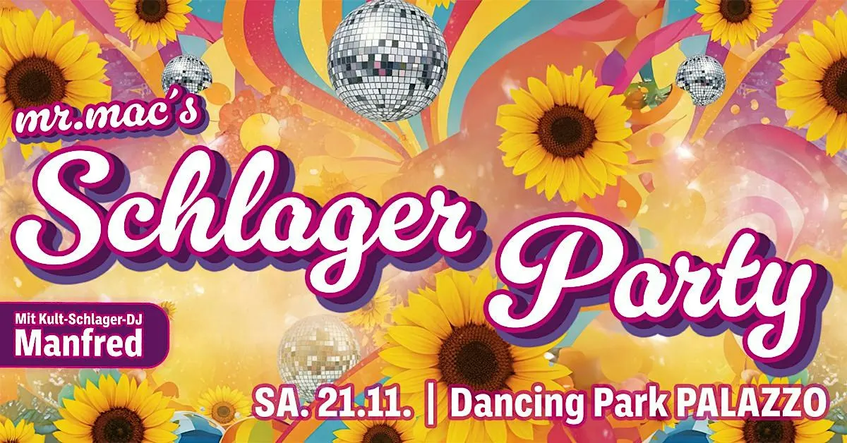 mr. mac's SCHLAGER-Party im Dancing Park PALAZZO (Freiberg a. N.)