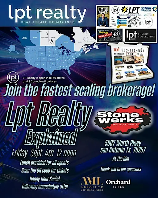 LPT Realty Explained: Lunch, Learn & Connect - San Antonio