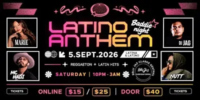 Latino Anthem: Baddie Night — Reggaeton & Latin Hits