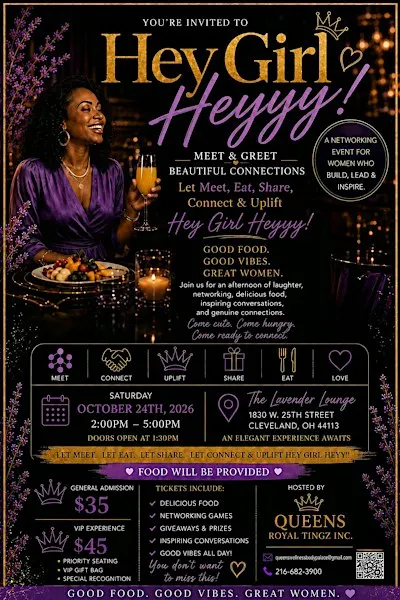 Hey Girl Heyyy! | Cleveland Women’s Meet & Greet + Networking Experience