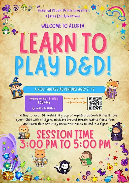 Learn to play D&D, an Introduction