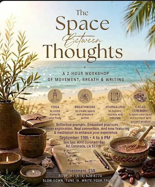 The Space Between thoughts (Yoga and Journaling)