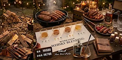 這晚唔止BBQ,仲係釀酒師!自己調威士忌再燒嘢食,爆Like活動