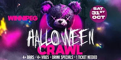 Winnipeg's Haunted Hop 2026: Halloween Bar Crawl (Saturday, Oct 31)