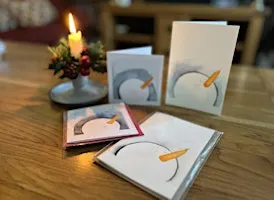 Watercolour Christmas Cards & Tags (Snowmen & Christmas Puddings)