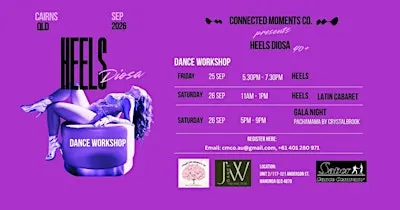 Woman's Empowerment Dance Weekend - Heels Diosa 40+