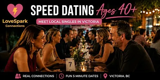 Speed Dating | Ages 40+ | Victoria