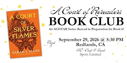 A Court of Rereaders Book Club ACOTAR Book #5