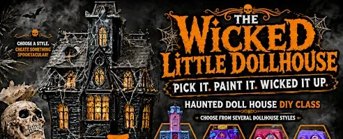 The Wicked Little Dollhouse Haunted House DIY