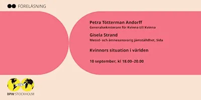 Kvinnors situation i världen och tillbakagången av jämställdhet
