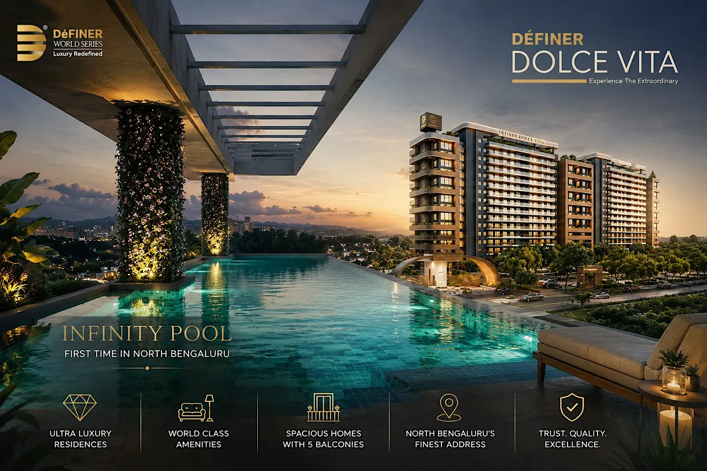 Looking for Luxury Homes in North Bengaluru? Don't Miss the Dolce Vita