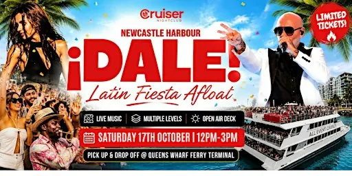 DALE! Latin Boat Party | Newcastle Harbour