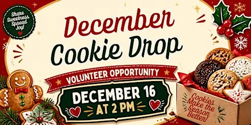 Volunteer Opportunity: December Barracks Cookie Drop