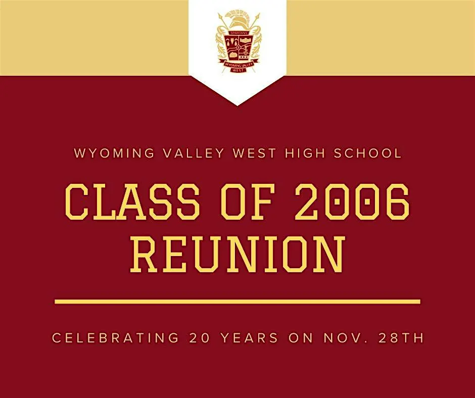 WVW Class of 2006 - 20 Year Reunion!