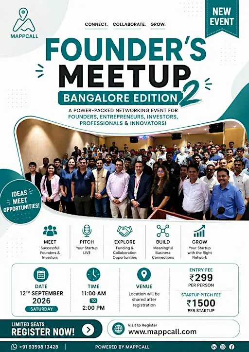 Founder’s Meetup – Bangalore Edition 2!