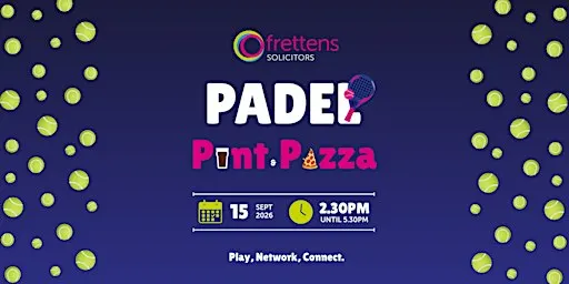 Padel, Pint & Pizza - September