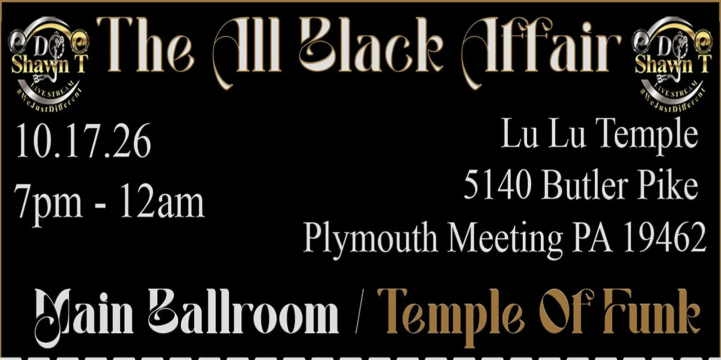 The All Black Affair Dance Party
