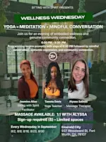 Wellness Wednesday: Yoga, Meditation, & Mindful Conversation