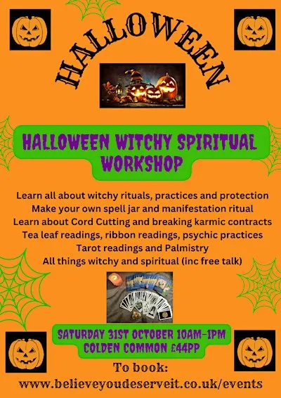 The Halloween Witchy and Spiritual Workshop