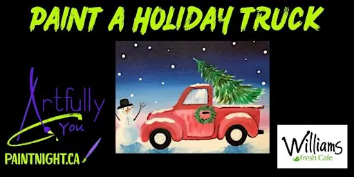 13th December Paint Night at Williams Fresh Cafe, Pier 8, Hamilton