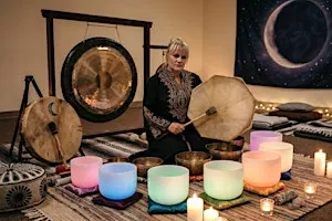 Shamanic journey with Gongs, shamanic drum, Tibetan singing bowls