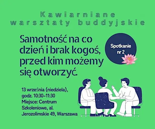 Kawiarniane warsztaty buddyjskie