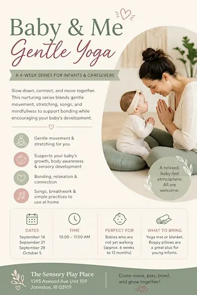 Baby & Me: A 4-Week Gentle Yoga Series