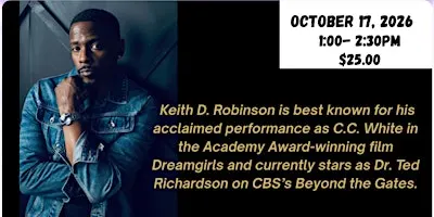 Into the Industry: Master Class with Keith D. Robinson