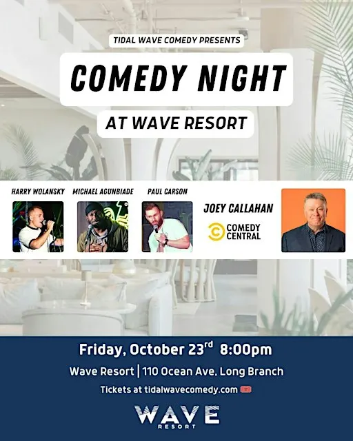 Comedy Night at Wave Resort - Long Branch