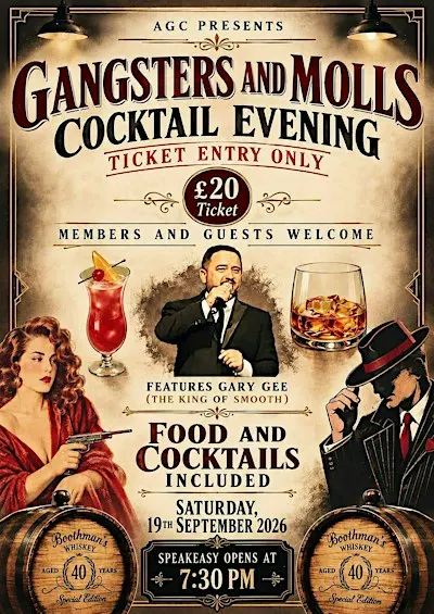 Gangster and Molls Cocktail Evening