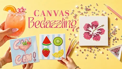 Cocktails & Canvas Bedazzling - Dov & Company x Immigrant Food