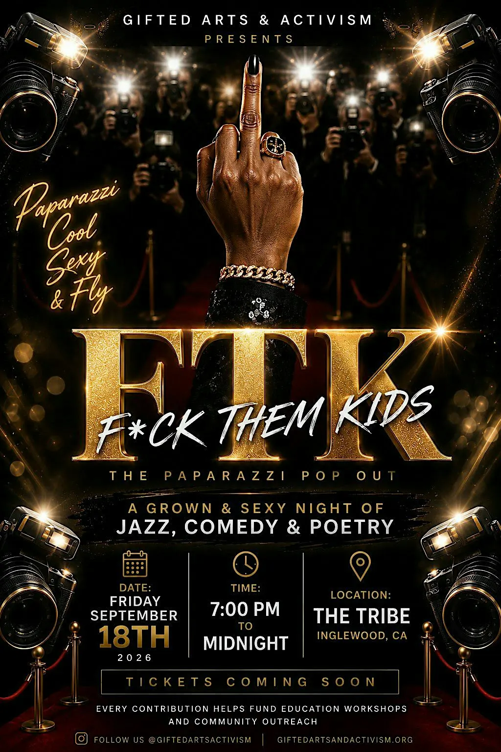 F*ck Them Kids : The Paparazzi Pop Out