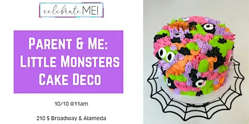 Parent & Me: Little Monsters Cake Decorating
