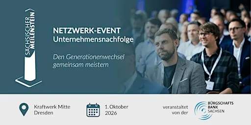 Netzwerk-Event "Unternehmensnachfolge" in Dresden 2026