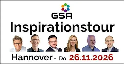 GSA-Inspirationstour in HANNOVER: 6 Redner:innen je 10 Min.