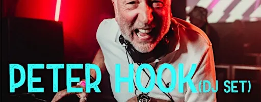 Choose Macc Peter Hook DJ set in aid of Cardiac Risk in the Young