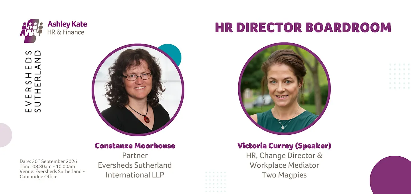 HR Director Boardroom (Face to Face - 30th September)