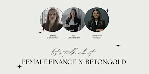 Female Finance - Betongoldabend