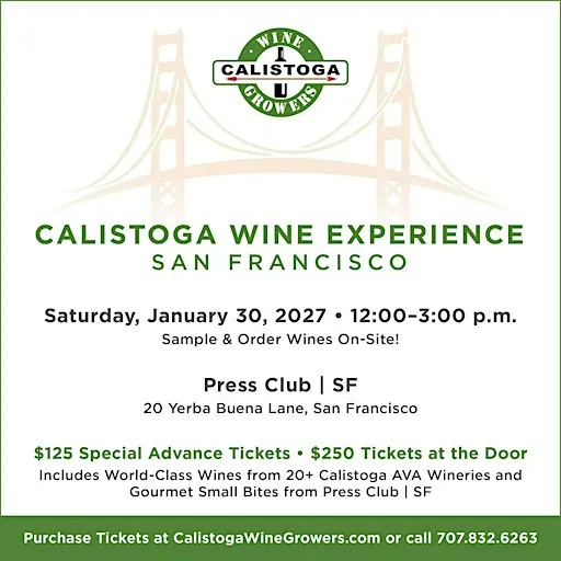 Calistoga Wine Experience | San Francisco 2027