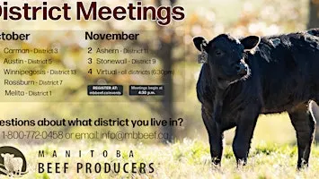 Manitoba Beef Producers District 9 meeting